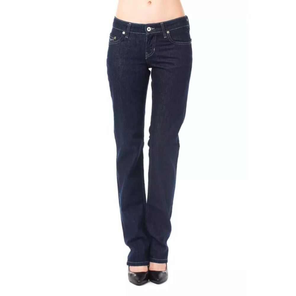 Ungaro Fever Blue Cotton Women's Women's Jeans
